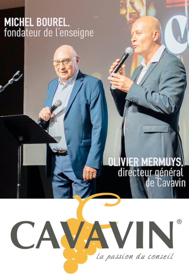 Michel Bourel et Olivier Mermuys de Cavavin